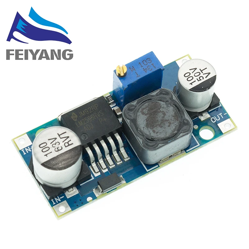 LM2596HVS LM2596 HV LM2596HV DC Регулируемый Модуль ldo понижающего преобразователя Мощность 4 5