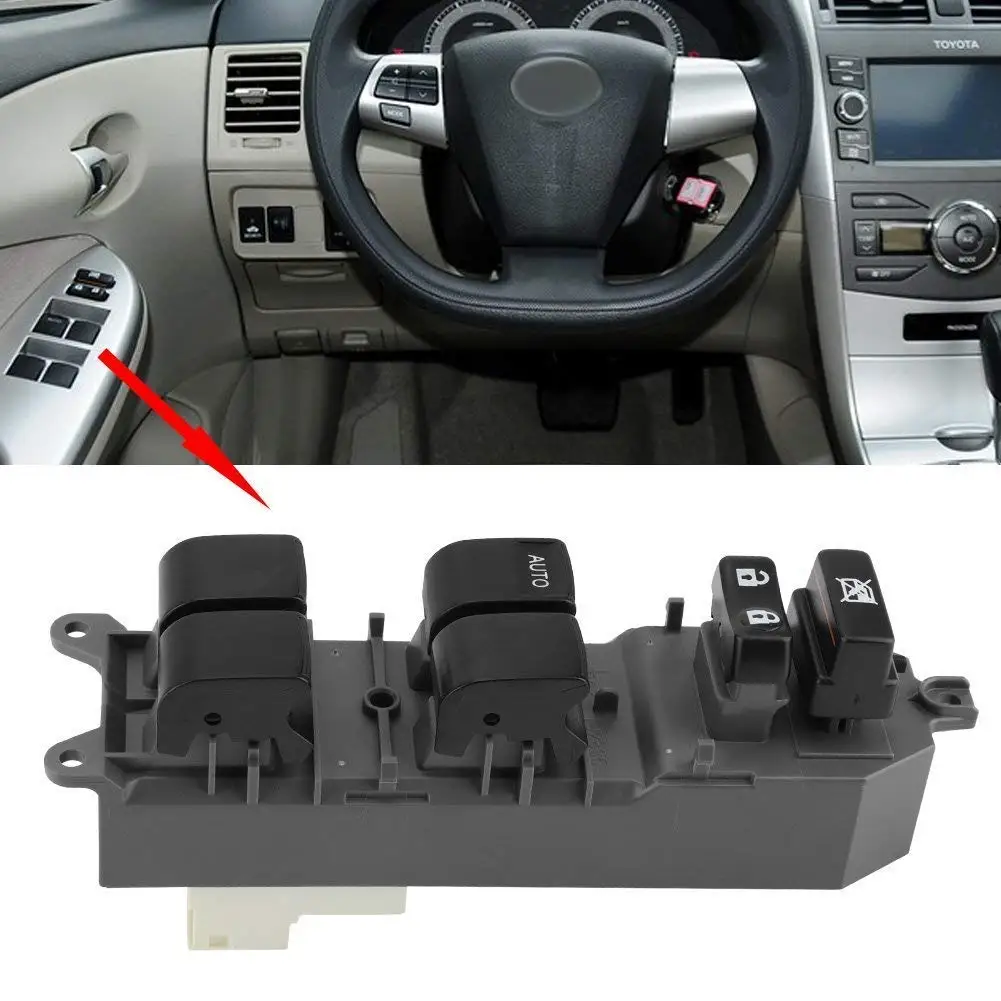 Автомобильная кнопка управления стеклоподъемником для Toyota Camry Yaris Highlander Corolla Vios