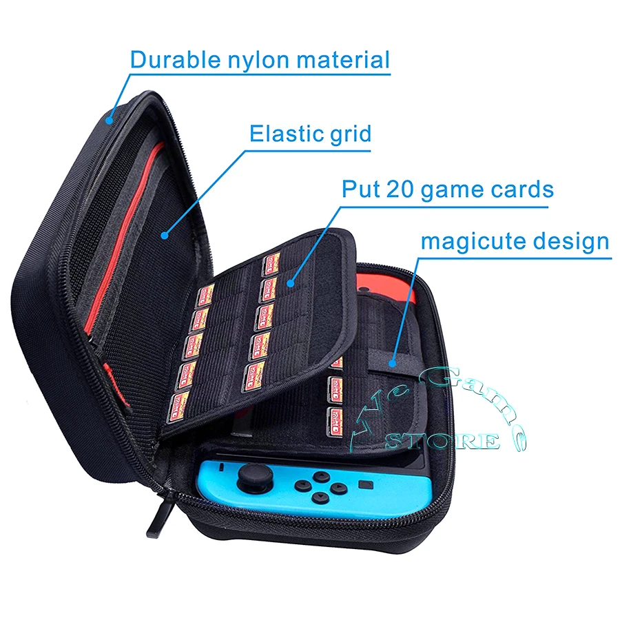 Чехол Nitendo для консоли Nintendoswitch Портативная сумка хранения 20 игровых карт