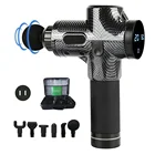 Электрическая панель массажный пистолет устройства сенсорный Экран + шесть массажных головок низкая Шум высокочастотный массажный инструмент