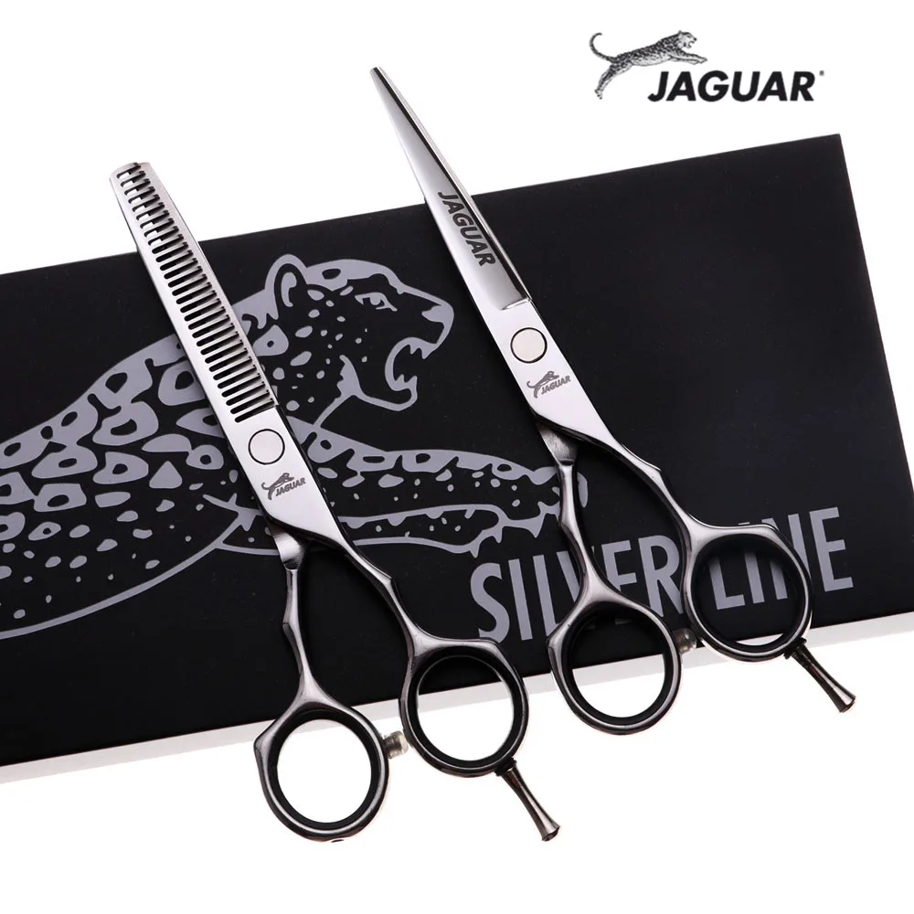 5.5" hair scissors Professional Hairdressing scissors set Cutting+Thinning Barber shears High quality Silver/Black styles