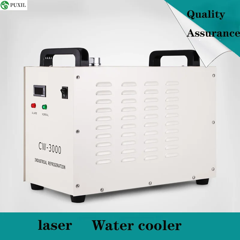 220 В CW3000DG Thermolysis промышленный охладитель воды для CNC лазерный гравер