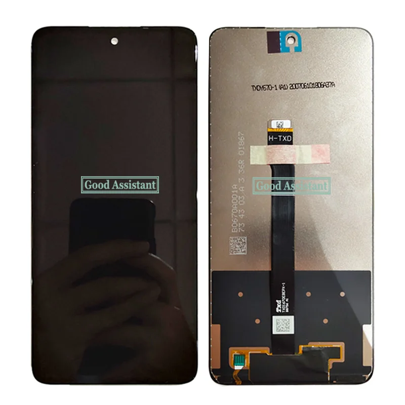 Оригинальный высококачественный 6 67 дюймовый черный ЖК-дисплей AAA для Honor 10X Lite