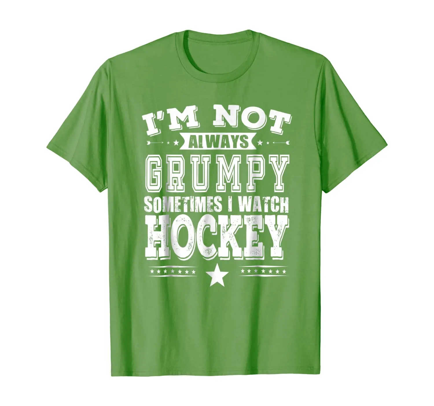 

Hockey Fan Gift T shirt Grumpy Hockey Fan Comical Tee