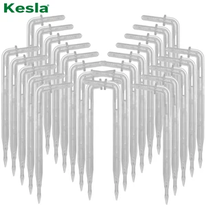 Прозрачные капельницы KESLA, 50 шт., 47 мм, 14 дюйма, для орошения в горшке и теплице