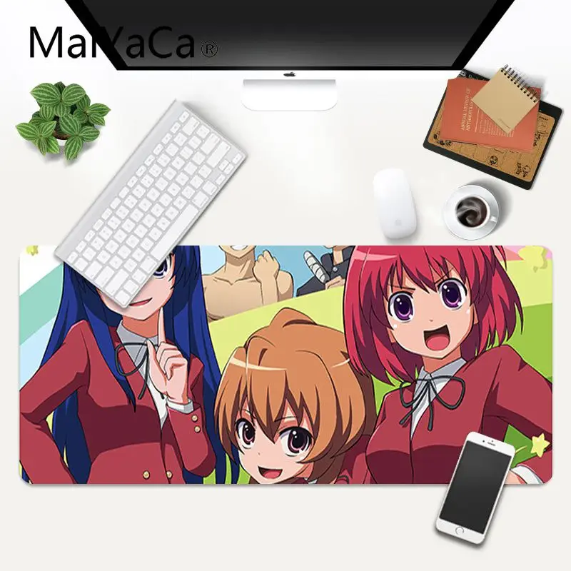 

Toradora Taiga aisaka Hot Sales Rubber Mouse Durable Desktop Mousepad Size for 30*90cm/11.8*35.4inch
