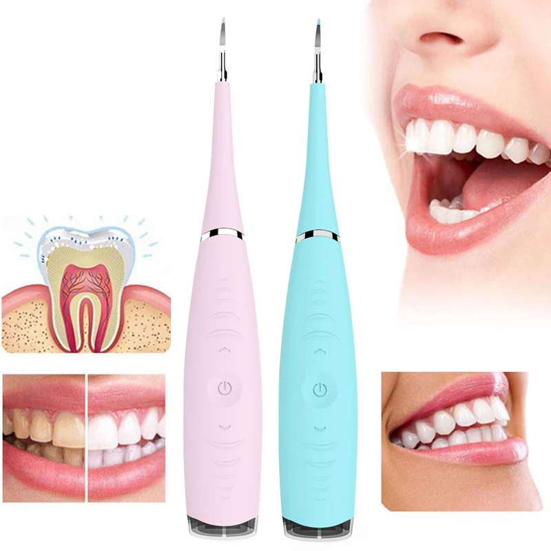 

Electric Ultrasonic Sonic Dental Scaler Tooth Calculus Remover Cleaner Tooth Stains Tartar Tool Whiten Teeth Tartar