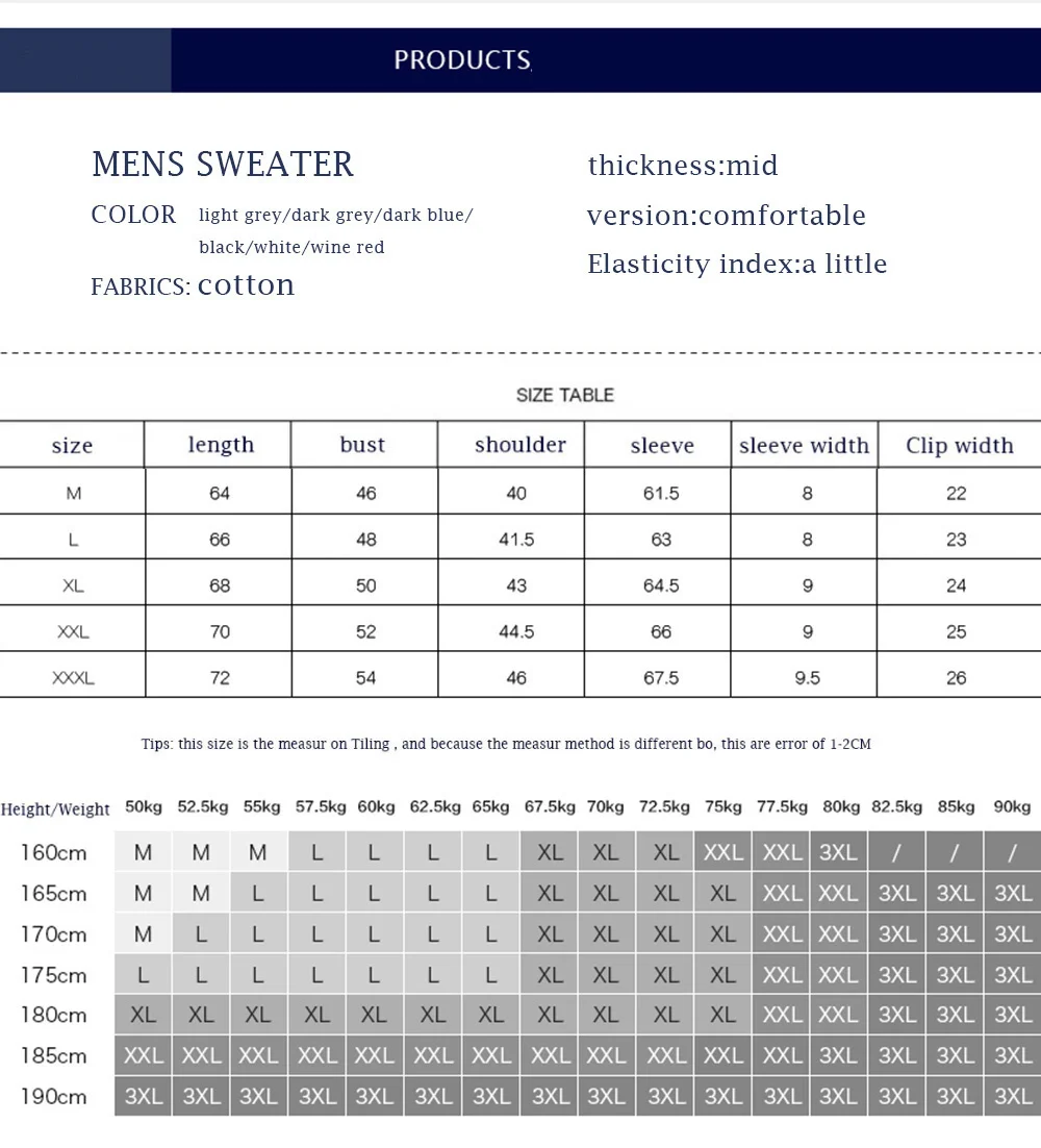 

Varsanol Warm 100% Cotton Sweater Men Knit Pullovers Homme O Neck Man Sweater Coat Winter Casual Long Sleeve Sweaters Male Tops