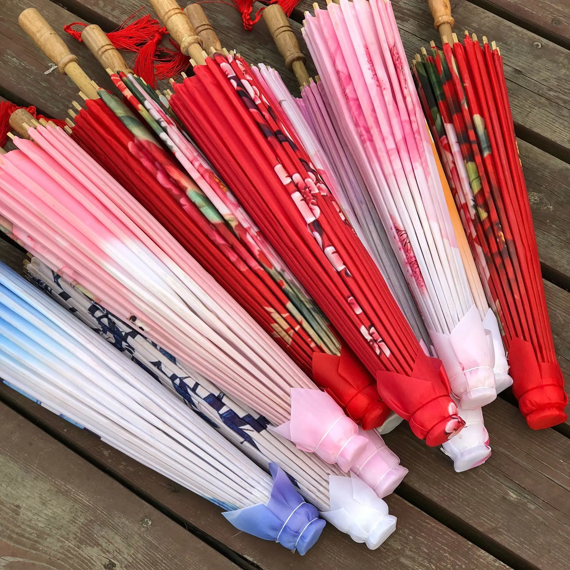 Зонт в стиле аниме Классический зонтик из промасленной бумаги украшение для