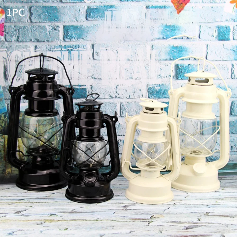

Portable Indoor Outdoor Home Decor Battery Operated Camping Multifunction Living Room Ornament Patio Tent Vintage Lantern Yard