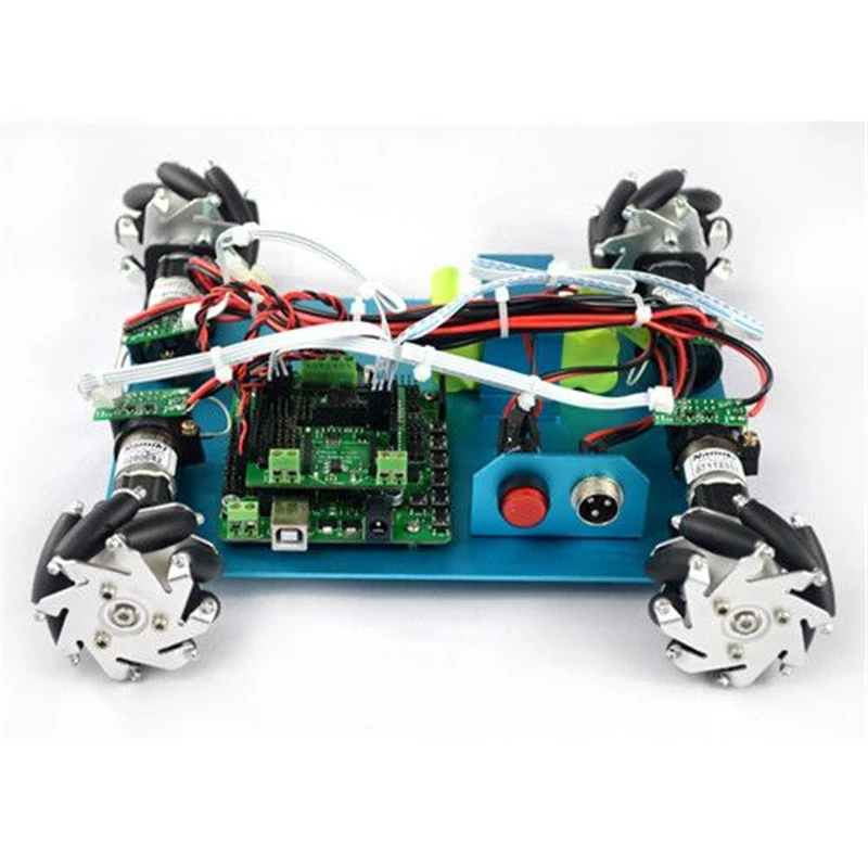 Набор роботов для Arduino ATMega328P 4WD 60 мм 12 В постоянного тока 10021|Детали и аксессуары| |