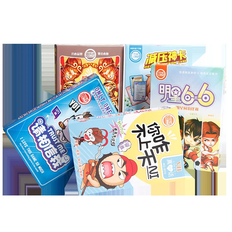 

Card Card Custom Parent-Child Party Game Toys Entertainment Leisure Puzzle Board Game Early Education Board Game
