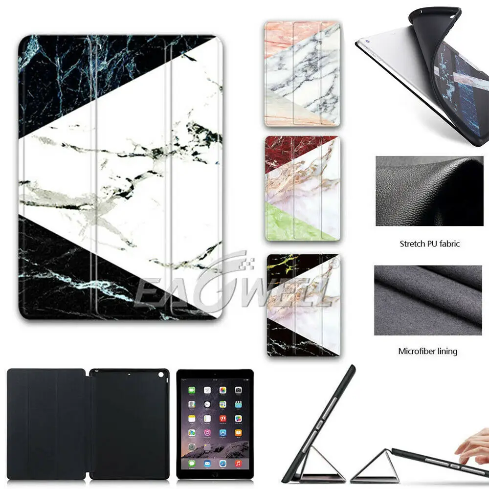 Умный кожаный чехол для планшета iPad Pro 10 5 дюйма Ультратонкий чехол-книжка с