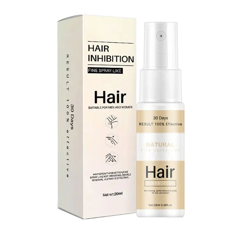 

20ml Hair Growth Inhibitor Spray Natural Ingredients Hair Removal Essence Skin Moisturizing Nourishing for Whole Body