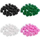 25 шт. пустые Кубики 6 сторонних D6, Набор кубиков для D  D RPG вечерние игровые игрушки кубики