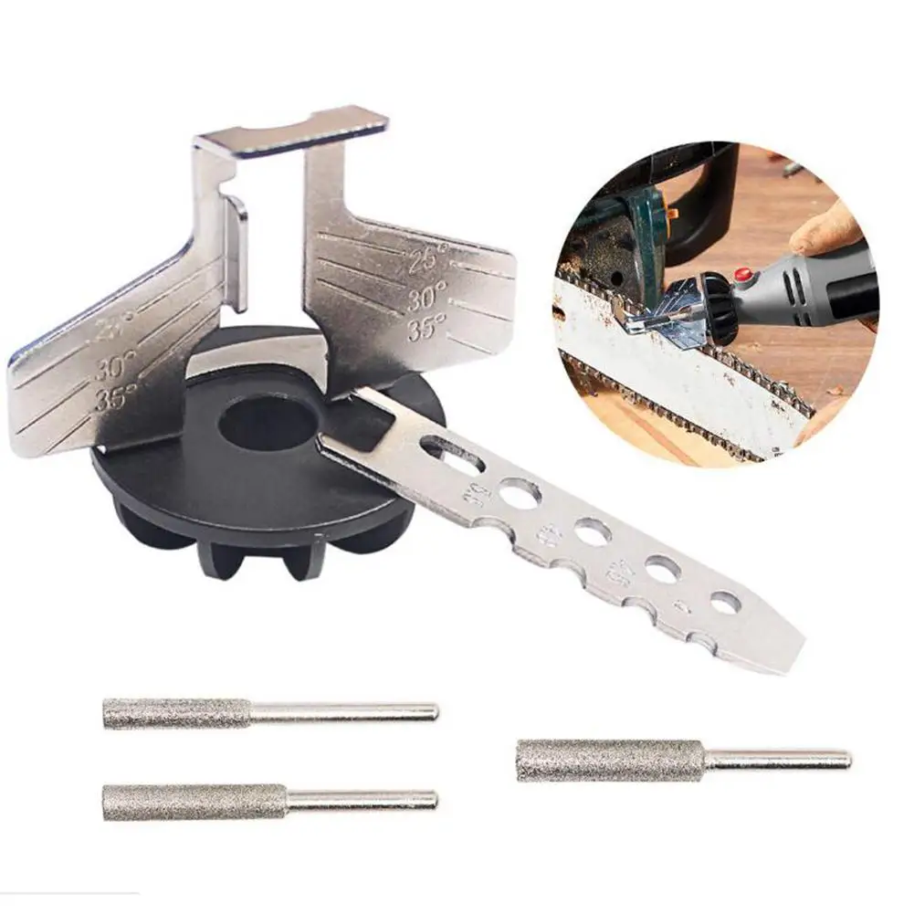 

Sharpening accessory Attachment Chain Saw Tooth Grinding Tools with Electric Grinder Accessories outdoor garden tools