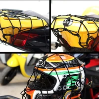 moto luggage net cargo net helmet rope storage bag twine holder tank mesh for honda cb1000r biz 125 goldwing gl1800 shadow vt600