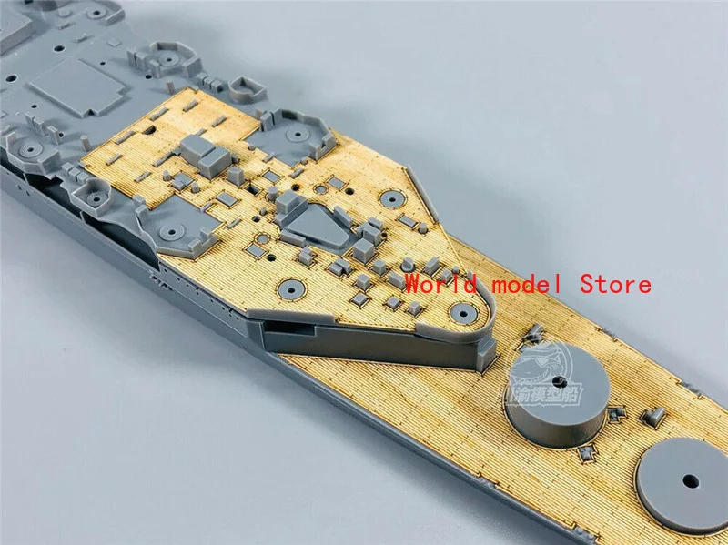 Деревянная колода TMW 1/700 для модели капота британского круизера Tamiya 31806 | Игрушки и