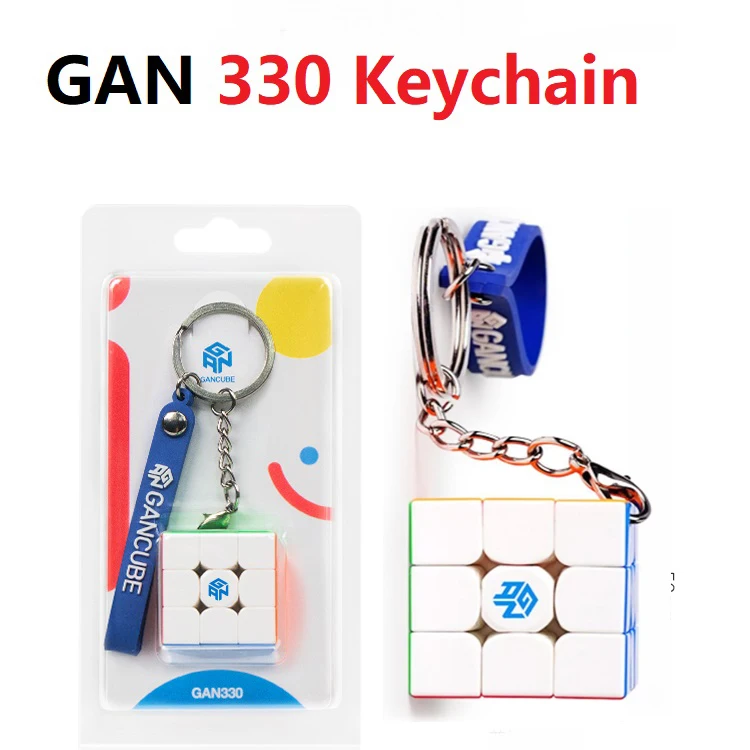 Брелок для ключей GAN 330 3x3 скоростной gan33 волшебный брелок головоломка gan330 3x3x3