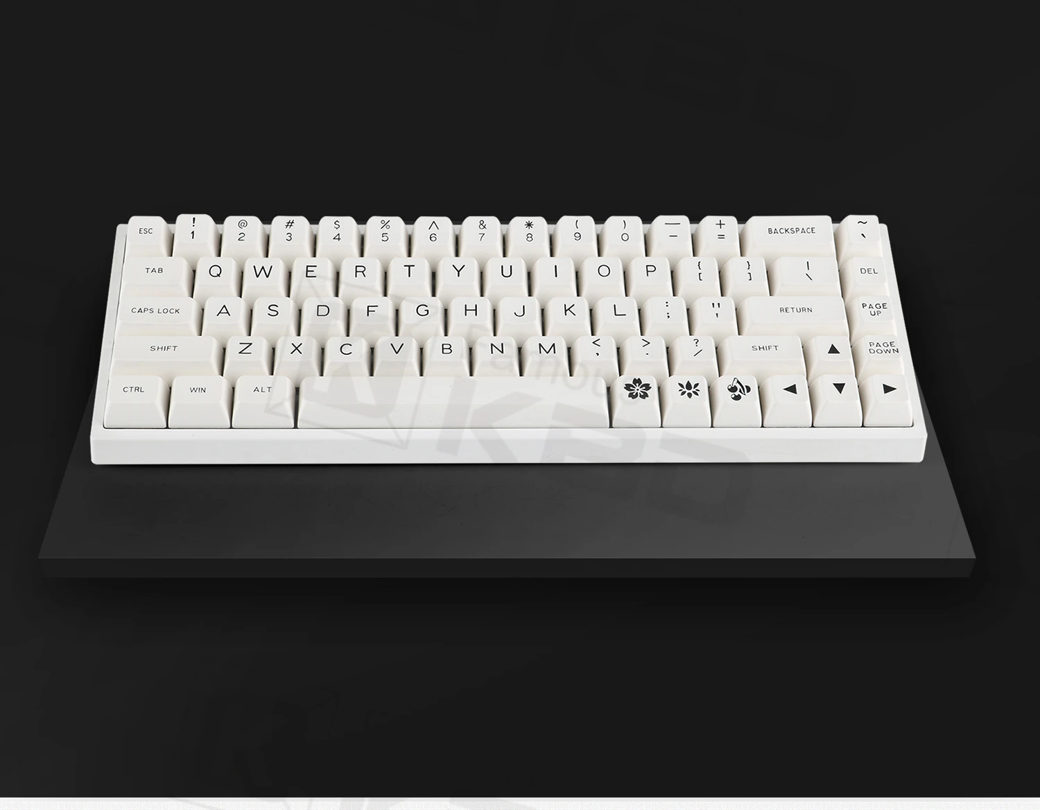 Maxkey SA колпачки для клавиш белые двухцветные 129 клавиши ABS подходит большинства