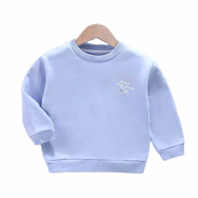 

Childrens Spring And Autumn Sweater 2021 New Product Pure Cotton Casual Cartoon Hooded Long Sleeve Boys And Girls Tops 2-5Y
