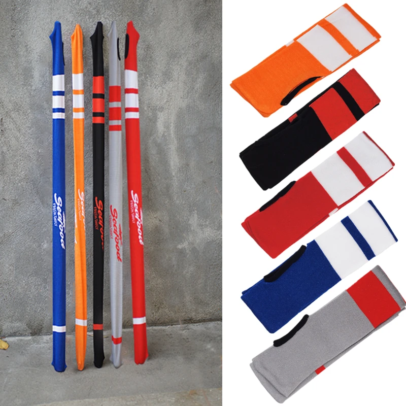 

5Pcs 94-140cm Telescopic Fishing Rod Bag Elastic Fish Pole Protection Sleeve Set