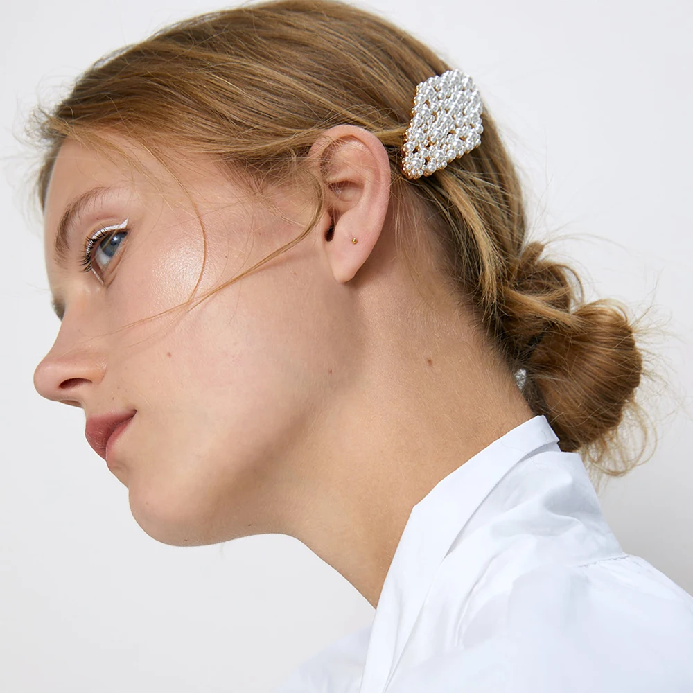 Модные заколки для волос ZA набор женщин фирменный дизайн новые украшения