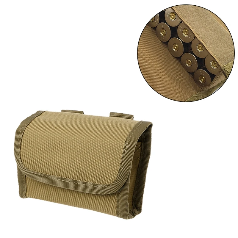 

85AB 10 Round Shotgun Reload Shotshell Holder Pouch12 Gauge 20G Cartridge