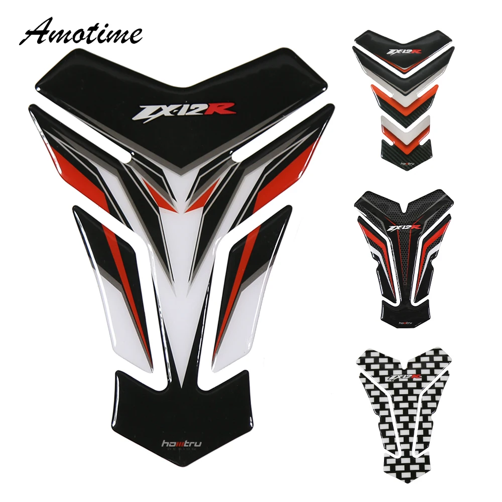 

Для Kawasaki Ninja ZX12R ZX-12R 3D Защитная Наклейка на бак мотоцикла