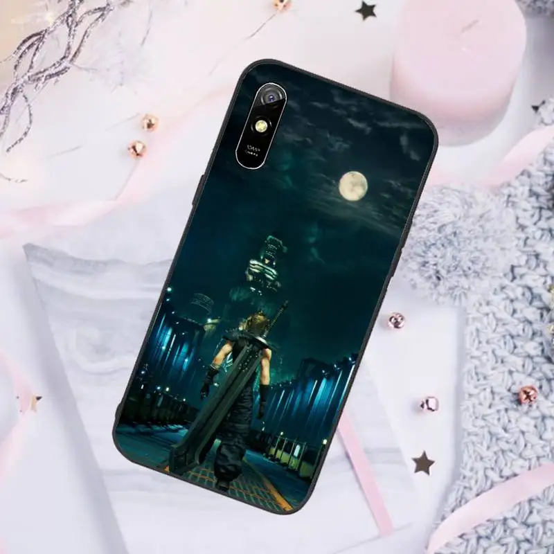 

Final Fantasy VII Phone Case For Xiaomi Redmi note 7 8 9 pro 8T 9A 9S Mi Note 10 Lite pro
