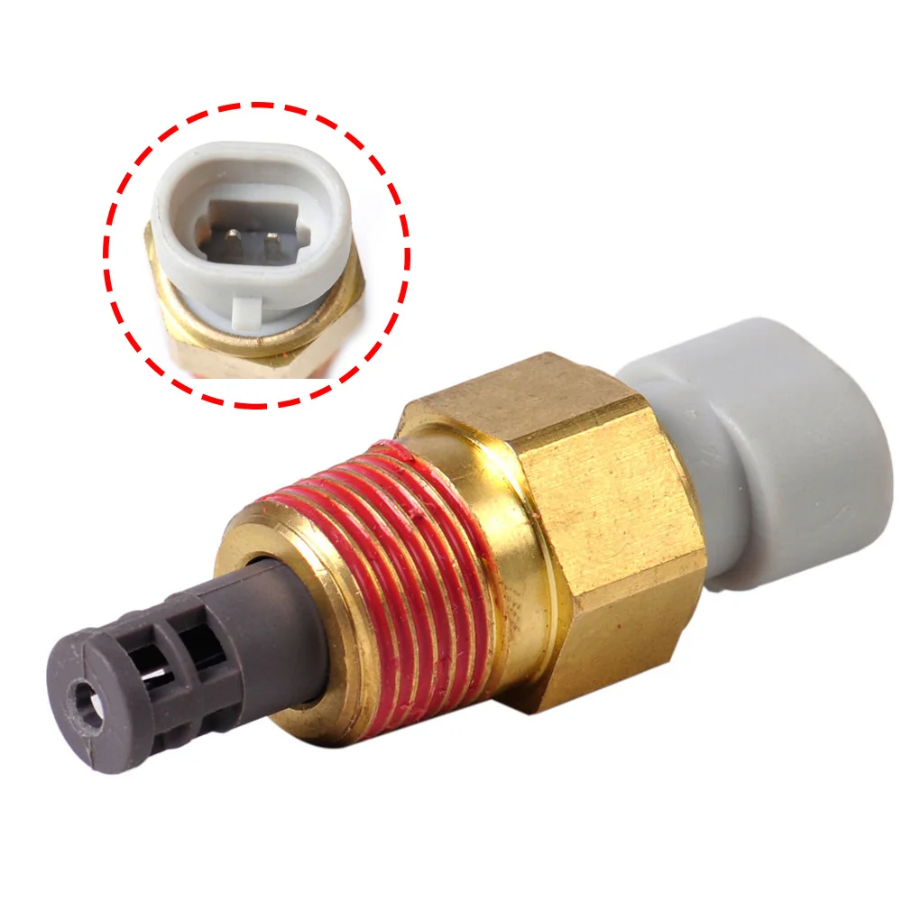 

Brass Thermistor Technology Auto Fast Response Intake Air Temperature Sensor IAT MAT ACT DC 5V Diy