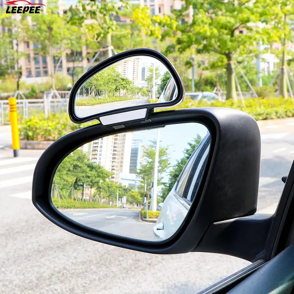 Convex Glass Auxiliary Mirror Car Rear View Mirrors Blind Spot Dead Angle Snap Way for Parking PDC Assist Automotive Accessories |