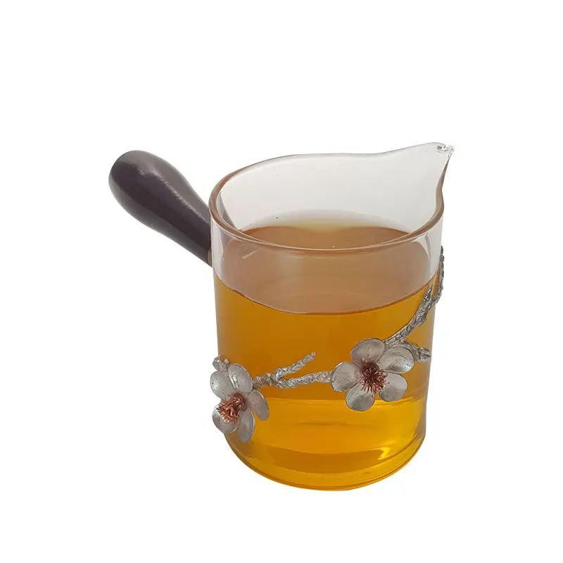 Креативная Оловянная plum чайный набор кунг фу большая емкость высокое
