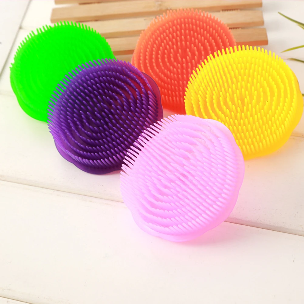 Shampoo Scalp Shower Washing Hair Brush Head Massage Comb Soft Bath Bathing Tool | Красота и здоровье