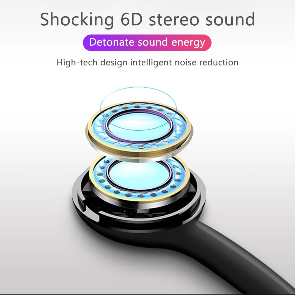 TWS Беспроводные стерео Bluetooth наушники с микрофоном спорт и игры для iphone huawei Xiaomi