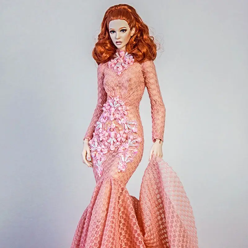 Фото Одежда высшего качества 1/4 BJD Amanda Beauty Регулируемый шарнир Женская кукла для девочек SD Смола Кукла для взрослых Diy Игрушки Рождественский подарок №3