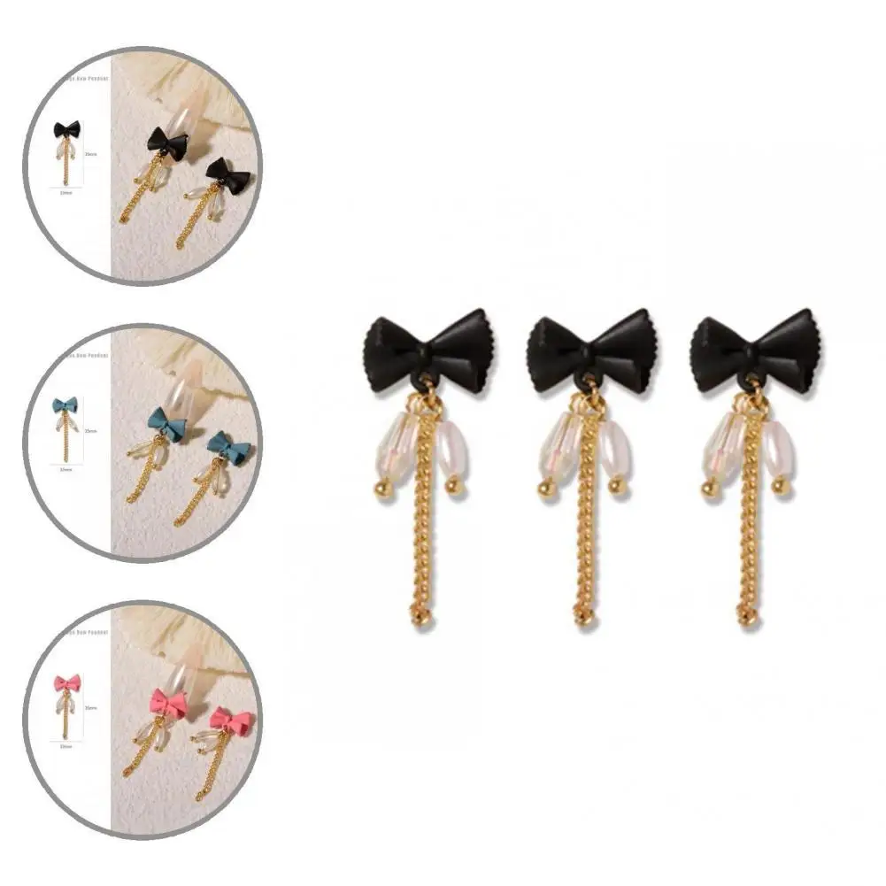

3Pcs/Set Nail Decor Decorative Lightweight Creative for Salon Nail Rhinestone Nail Decor