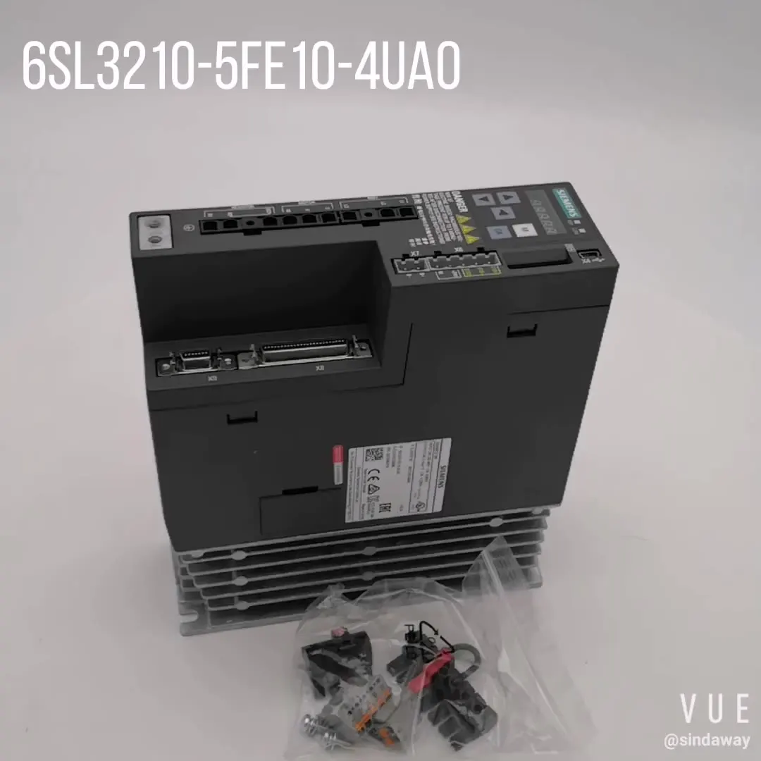 

NEW ORIGINAL 6SL3210-5FE10-4UA0 SERVO DRIVE SINAMICS V90, 3 AC 400V 0.4KW