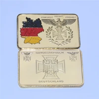 1 oz 24k gold plated german territory painted bullion bar germany territory bullion bar