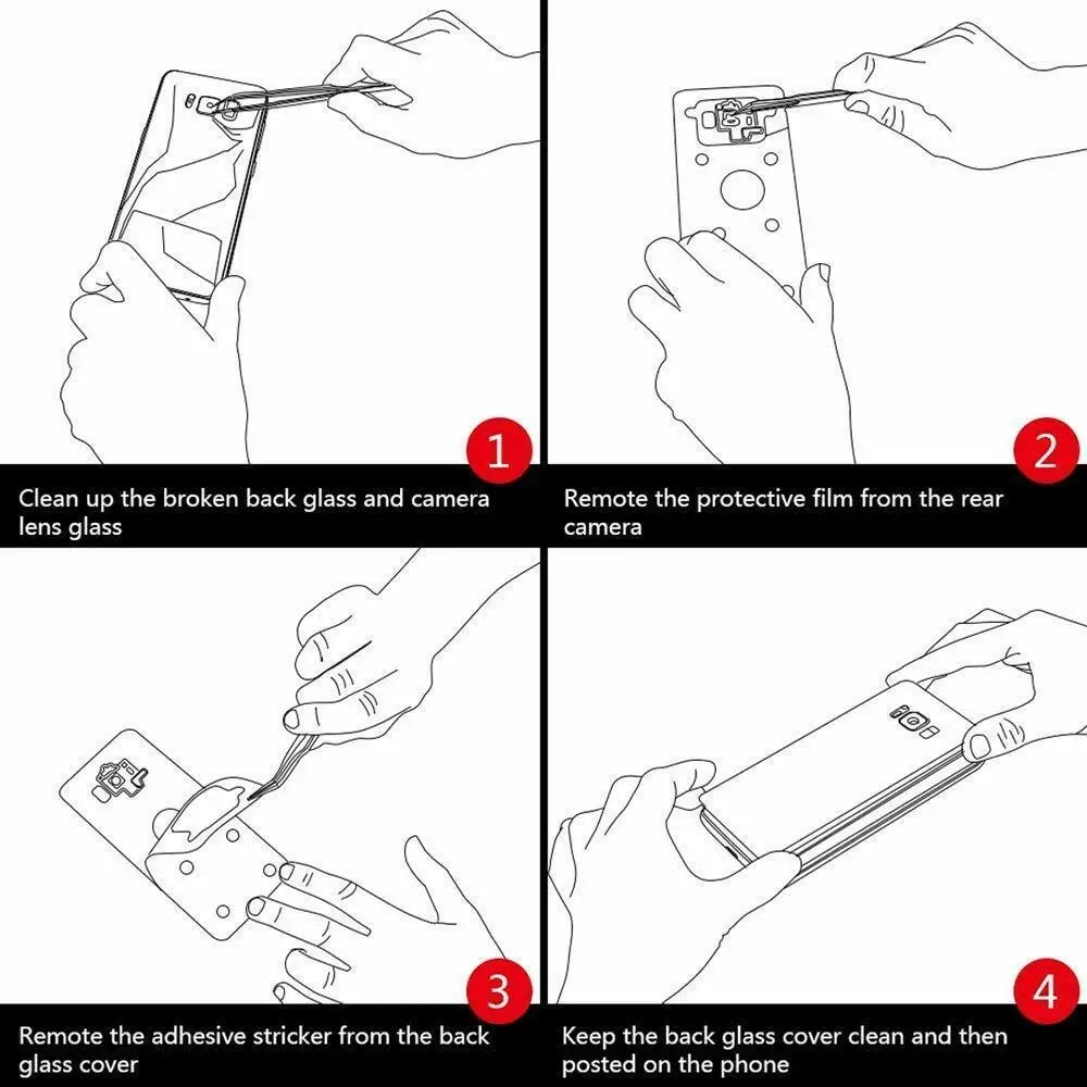 Официальная задняя крышка батарейного отсека Samsung стеклянный корпус запасные
