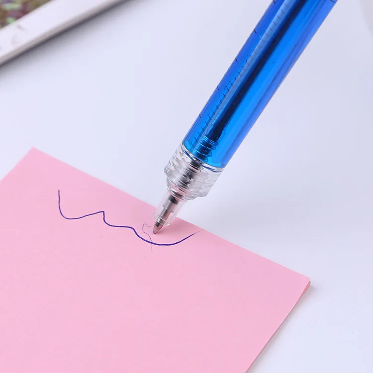 

4 pcs/lot Liquid Novelty Syringe Ballpoint Pen Stationery Cute Syringe Ballpoint Pen Office Supplies Child Toys Student Gift