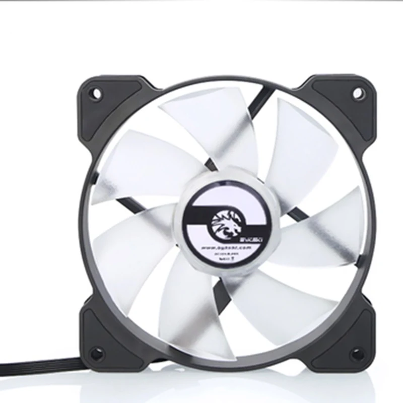 

HOT-Bykski Water Cooling Radiator Fan Computer PC Case A-RGB Fan 120Mm LED Light 5V Controller Heatsink Cooler Support 3Pcs