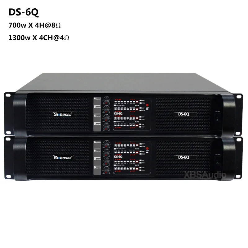 Аналоговый усилитель dj 700 Вт * 4CH 8 Ом профессиональная звуковая система уличный