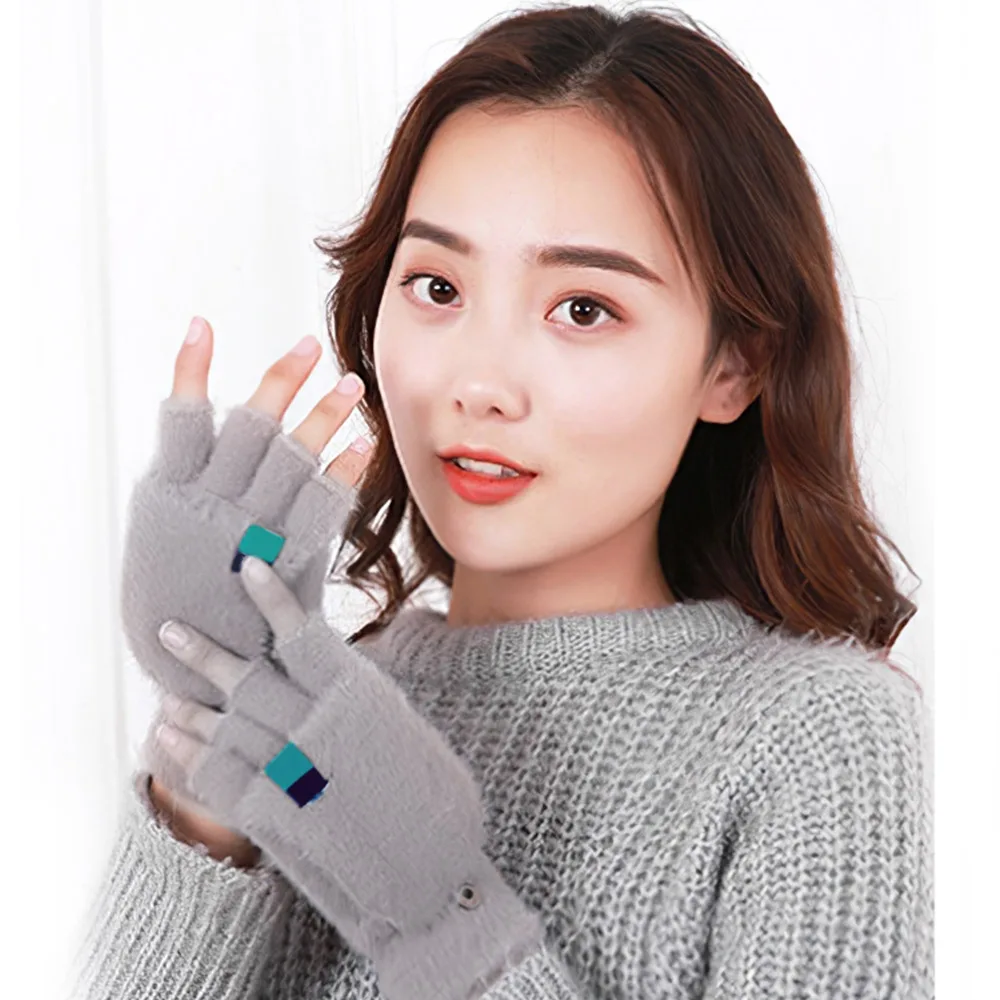 

Half Finger Cycling Bike Gloves Outdoor Sports Accessories Thickening Thermal Warm Ski Camping Hiking Gloves Sports Gloves