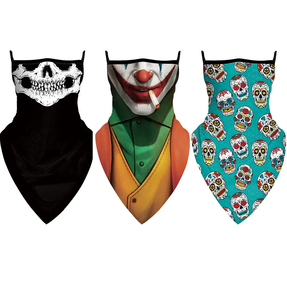 Забавный Клоун рот Косплей Женщины Мужчины фотозащита лица Пылезащитная