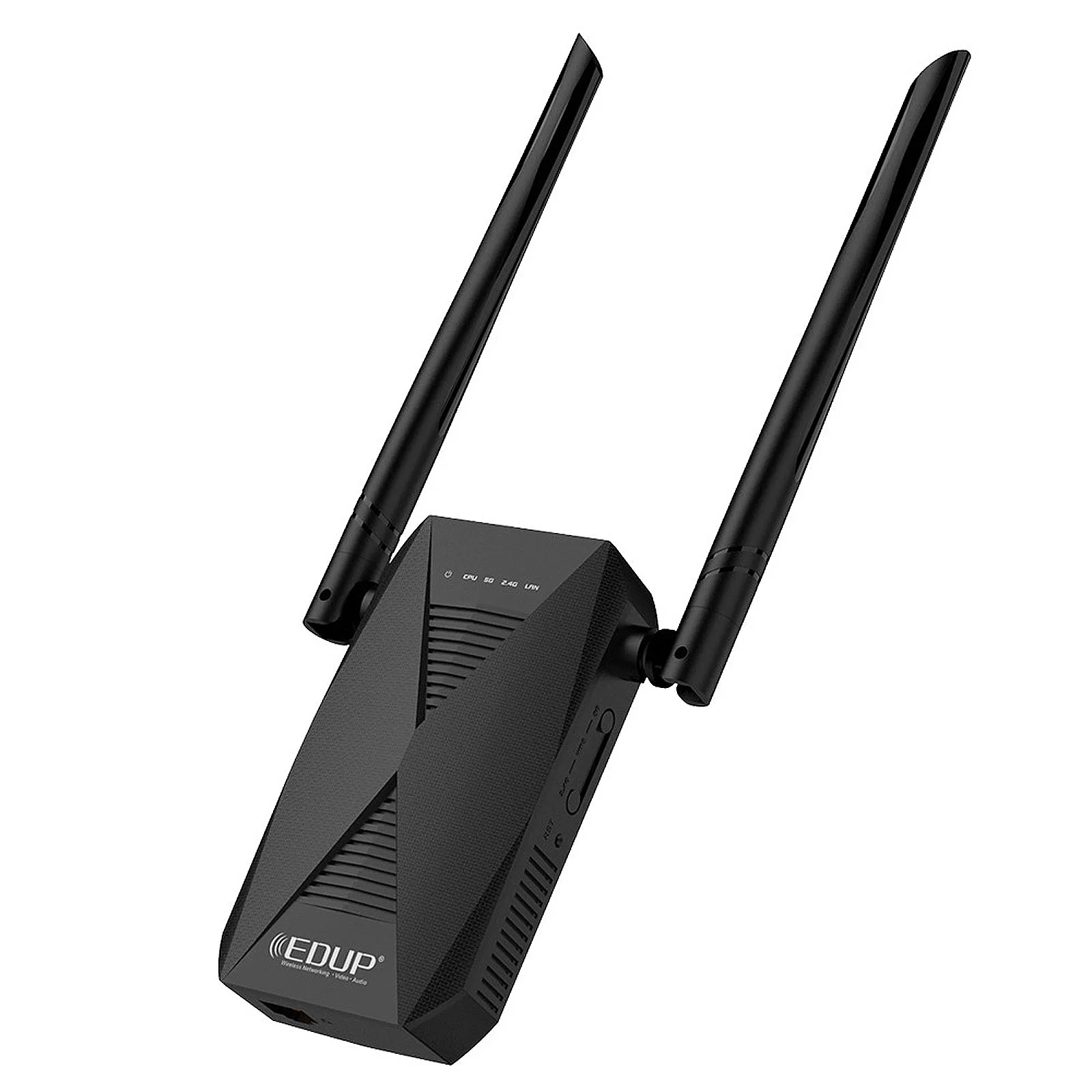 

WiFi Repeater 1200Mbps Wireless Network 2.4Ghz/5Ghz Dual Band Extender Long Range High Device Support AP Mode WPS Encryption