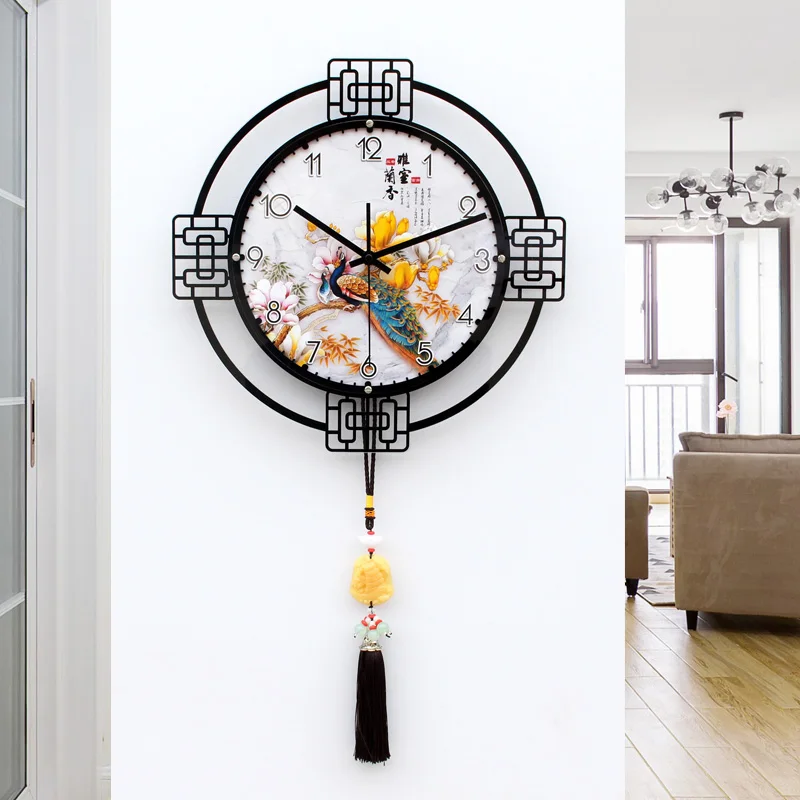 Винтажные декоративные настенные часы креативные тихие кухонные большие