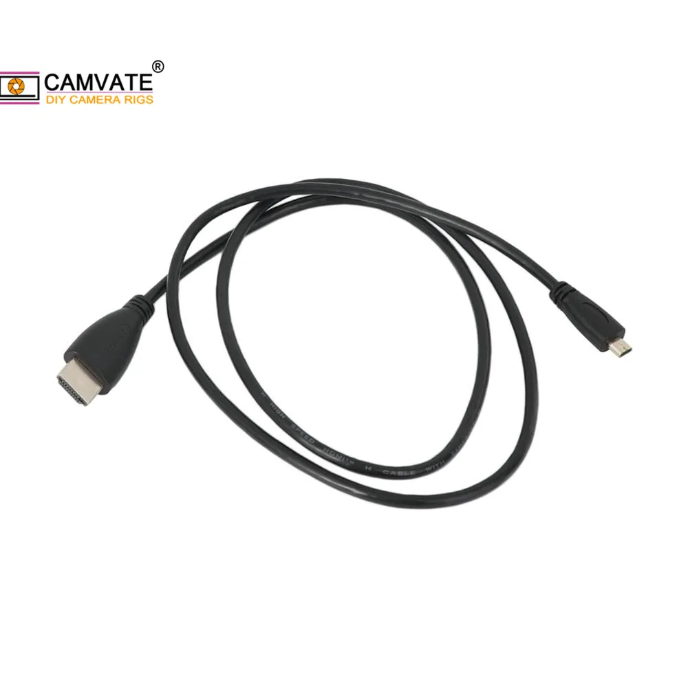 CAMVATE Mini (type C) /1.4V Micro HDMI To Cable (100mm Long)Male Male Adapter For HDTV/Camera/ Projector/ Monitor/Tablet | Электроника