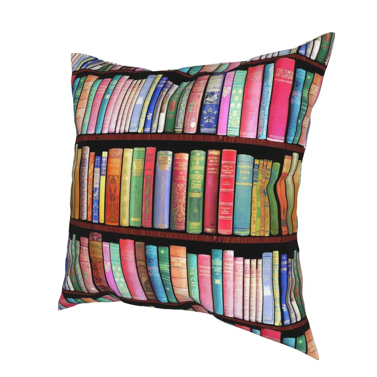 Книжный червяк антикварные книги подушка чехол креативная Декоративная Подушка