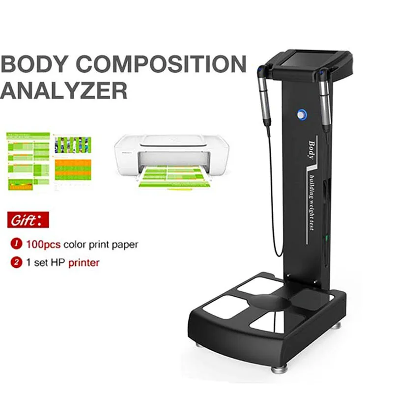 

Body Composition Index Analyzer Body Nutrition Index Tester With Bioimpedance Machine With A4 Printer Bioelectrical Impedance